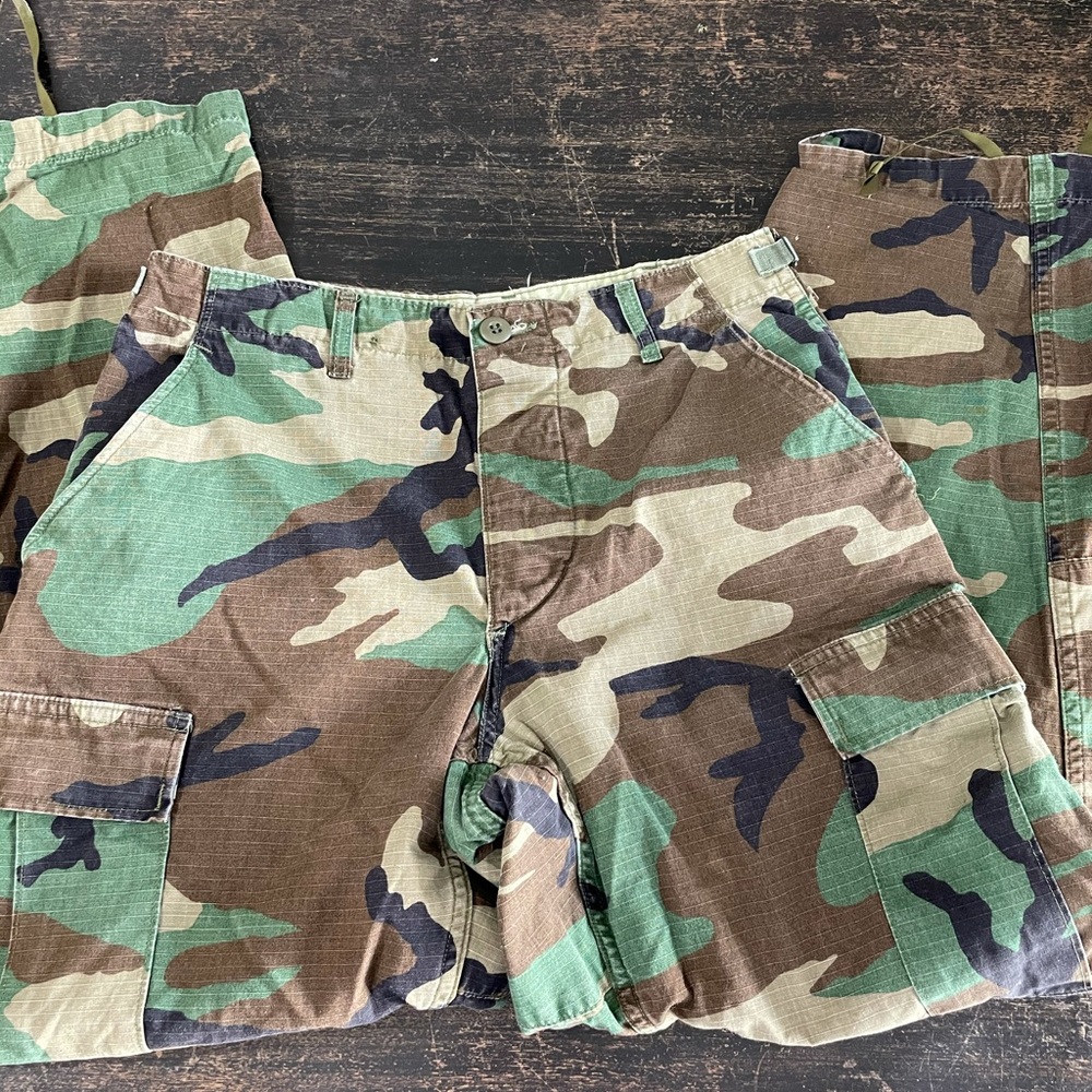Unisex camouflage cargo pants